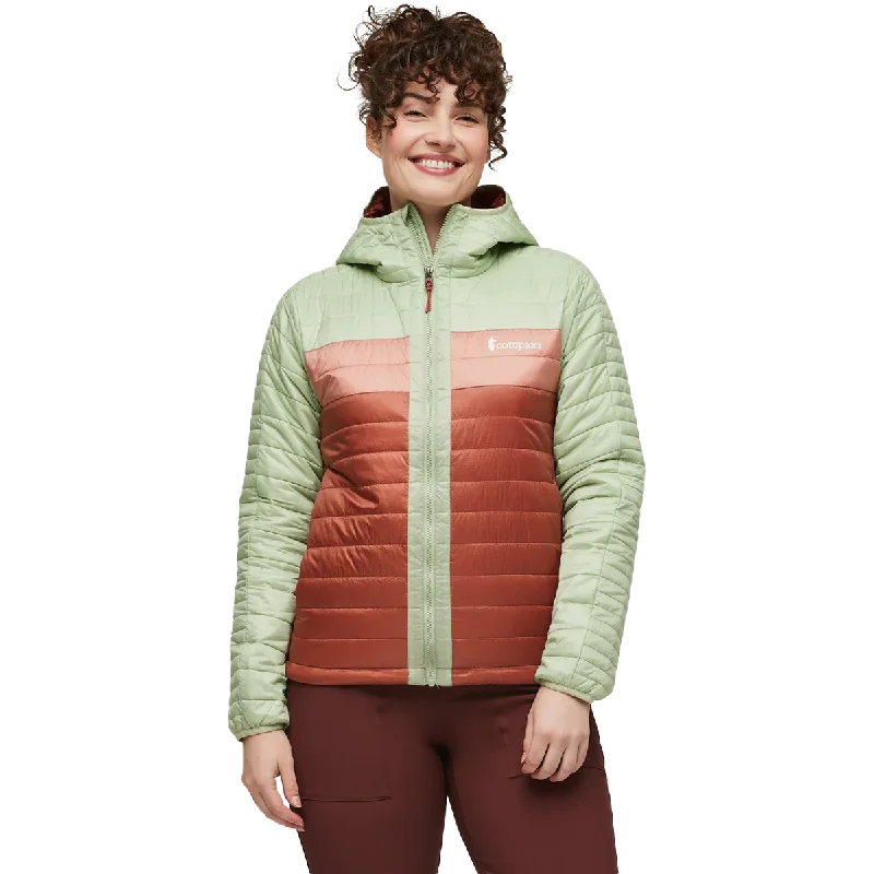 Elegant Women's Fashion Women's Capa Insulated Hooded Jacket