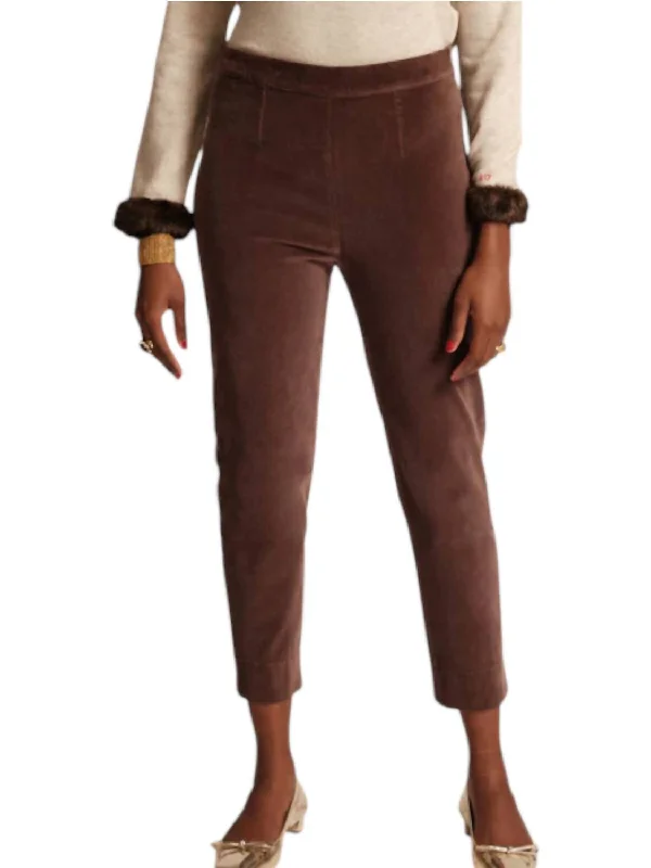 Plus-Size Women's Clothing Lucy Pant In Chocolate