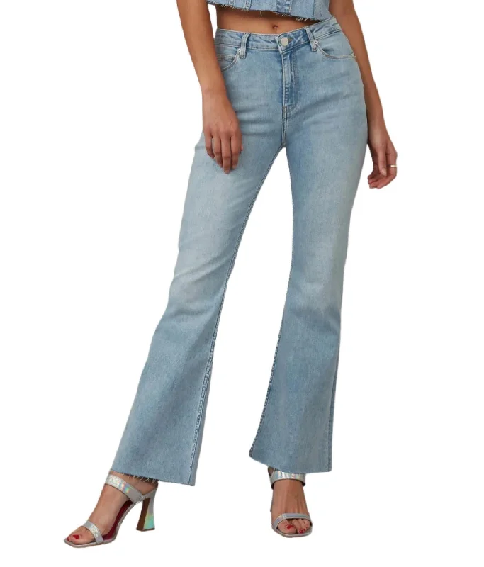 Affordable Fashion for Women Alice High Rise Flare Jeans In True Denim