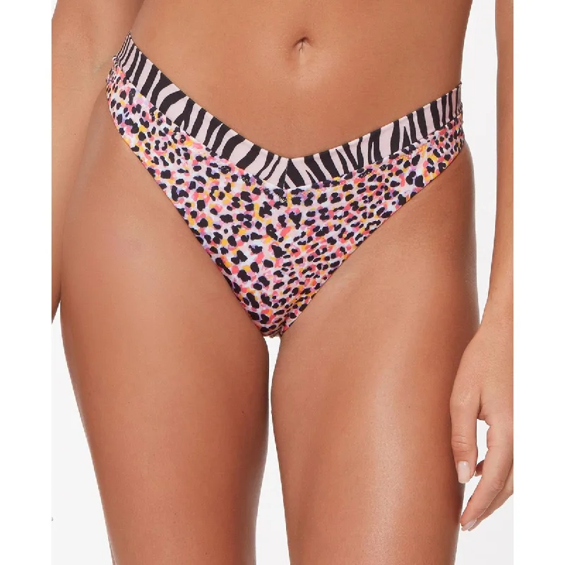 Sale Clothes Online Womens Printed V-Waist Swim Bottom Separates