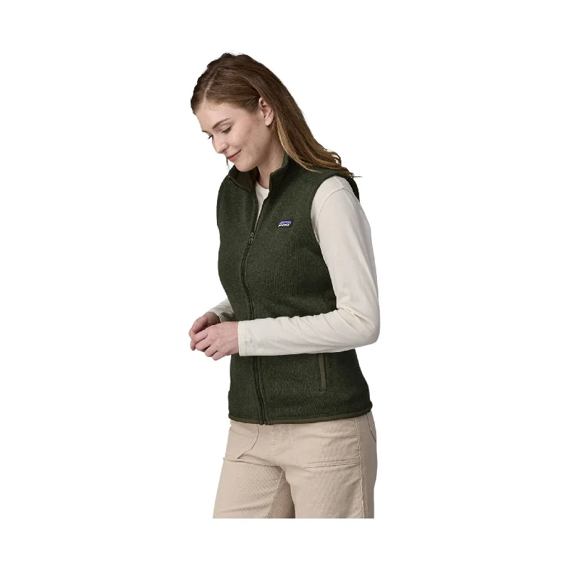 Women's Clothing Sale Online Patagonia Women's Better Sweater Fleece Vest - Torrey Pine Green