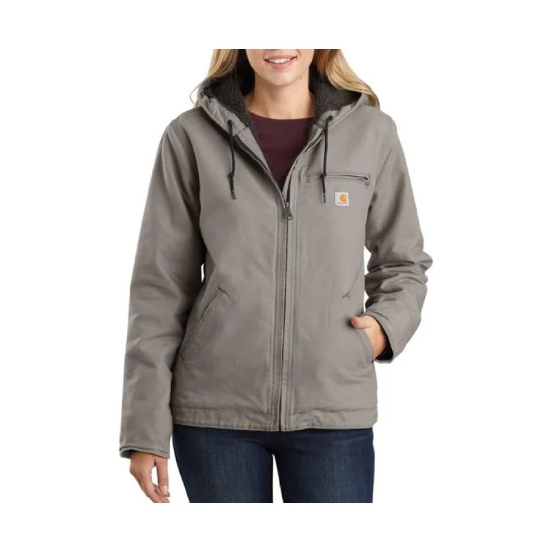 New Arrival Discount Carhartt Women's Sherpa Lined Jacket - Taupe