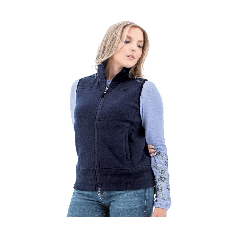 Plus Size Women Wear Aventura Women's Kinsley Vest - Sky Captain FINAL SALE