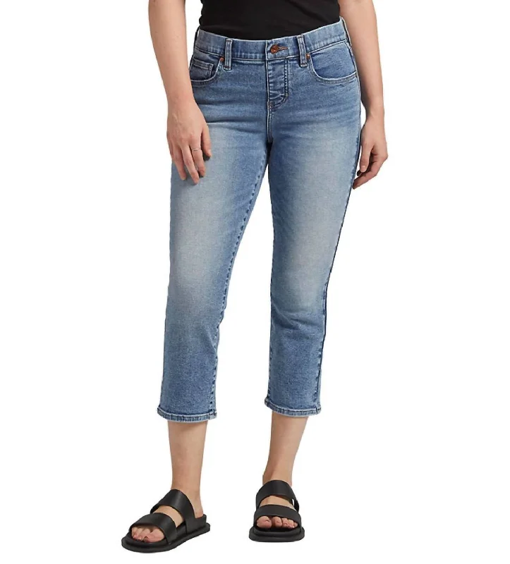 Sales Clothes Maya Mid Rise Capri Jean In Del Mar