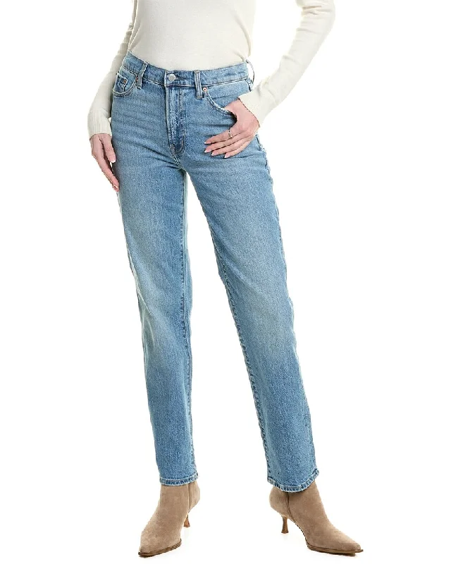 Charming Women's Holiday Apparel Pistola Drew Mid-Rise Ludwig Classic Straight Jean