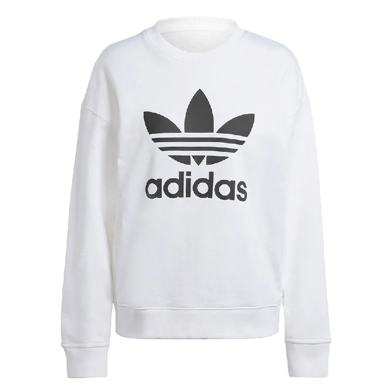 Women's Seasonal Garments adidas - Women's Adicolor Trefoil Crew Sweatshirt (IK6476)