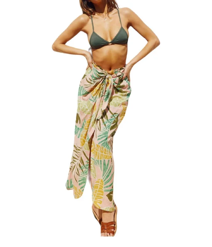 Women's Clothing for Every Season and Trend Drifting Vacay Skirt In Green