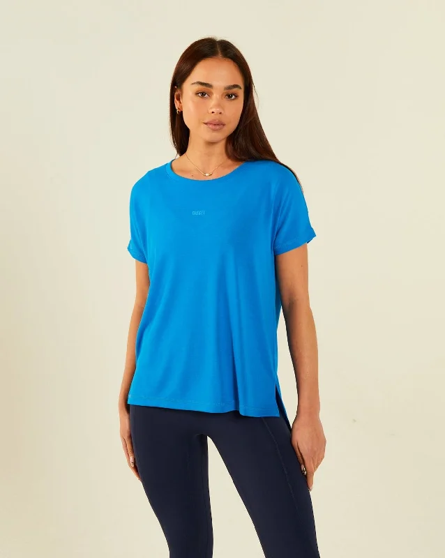 Women's Plus-Size Outfit Jade Tee Bali Blue